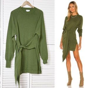 Lovers and Friends Elana tie-waist sweater dress